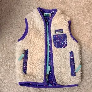 Patagonia Kids Sherpa vest 6-12 months